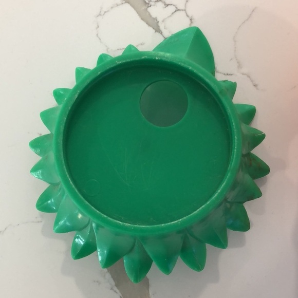 Vintage 1960s PINEAPPLE DRINK PITCHER ORANGE & GREEN MINERWARE~LUAU / TIKI PARTY - Picture 10 of 11